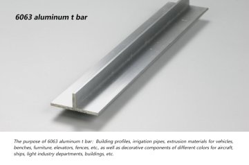 6063 aluminum t bar
